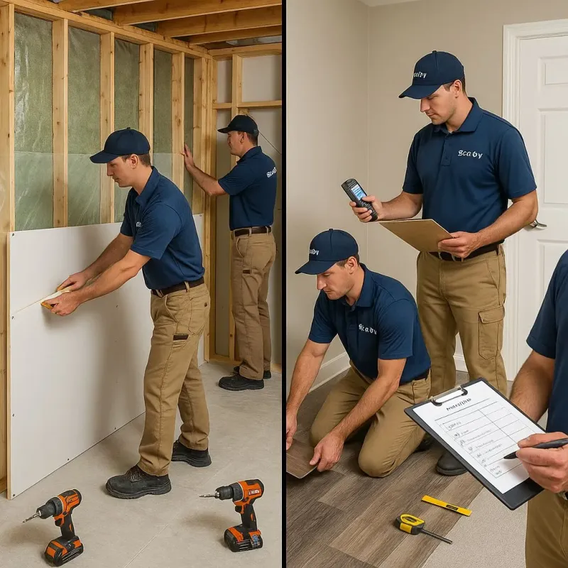 Repairs and Reconstruction process in Bell, CA
